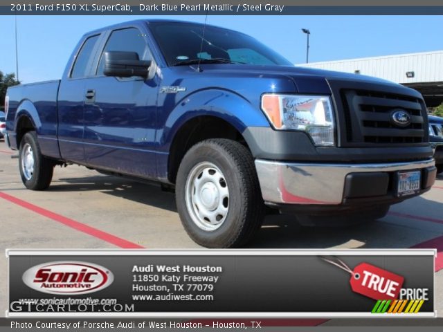 2011 Ford F150 XL SuperCab in Dark Blue Pearl Metallic