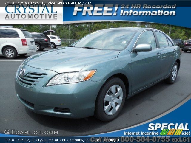 2009 Toyota Camry LE in Aloe Green Metallic