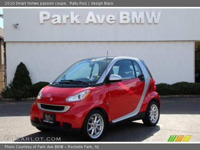2010 Smart fortwo passion coupe in Rally Red