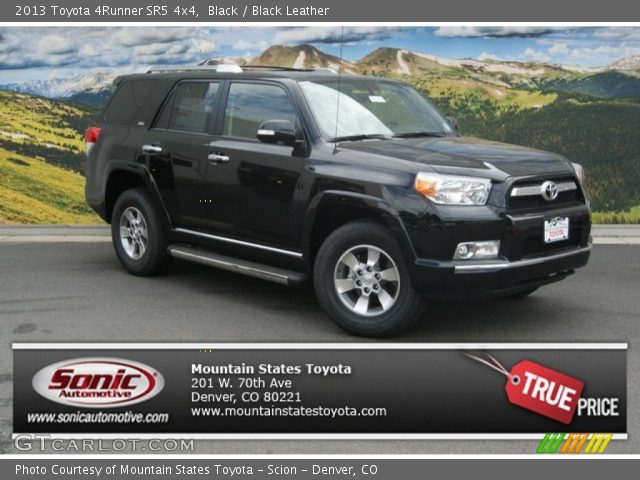 2013 Toyota 4Runner SR5 4x4 in Black