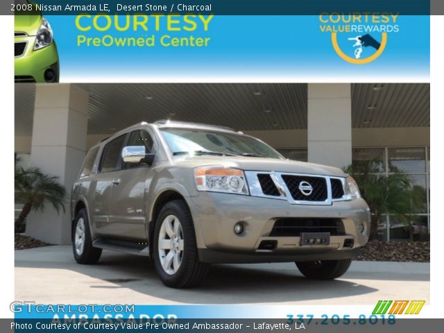 2008 Nissan Armada LE in Desert Stone