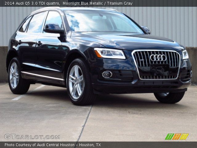 2014 Audi Q5 3.0 TDI quattro in Moonlight Blue Metallic