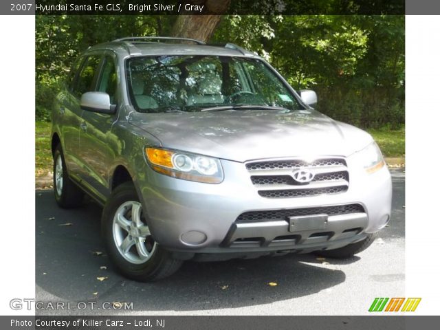 2007 Hyundai Santa Fe GLS in Bright Silver