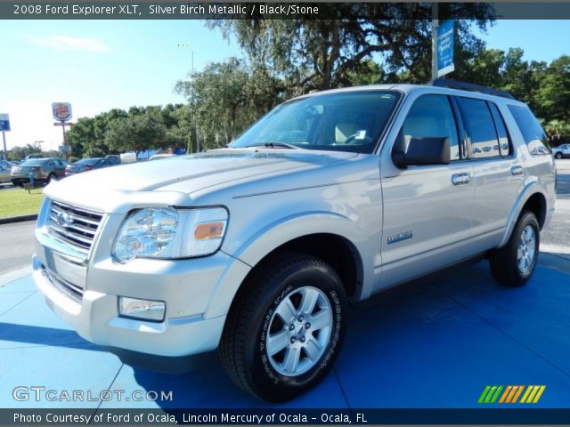 2008 Ford Explorer XLT in Silver Birch Metallic