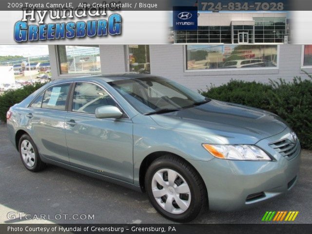 2009 Toyota Camry LE in Aloe Green Metallic