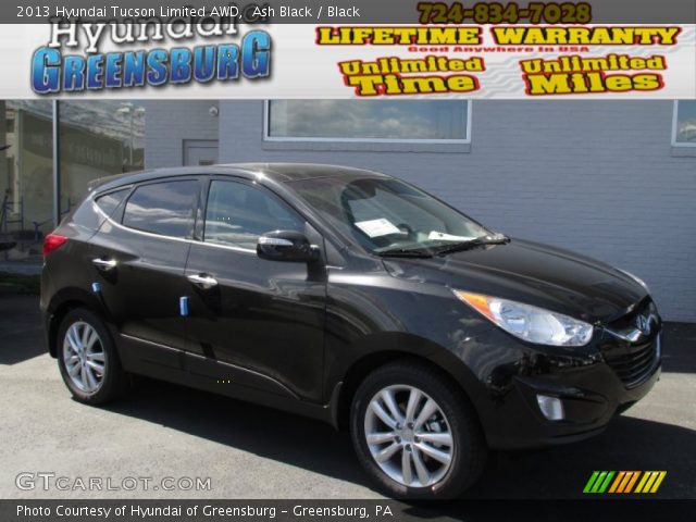 2013 Hyundai Tucson Limited AWD in Ash Black