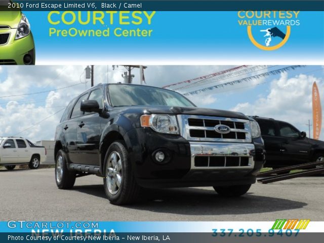 2010 Ford Escape Limited V6 in Black