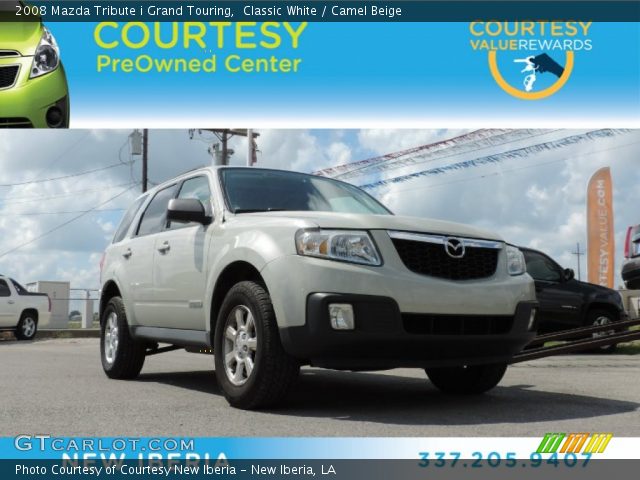 2008 Mazda Tribute i Grand Touring in Classic White