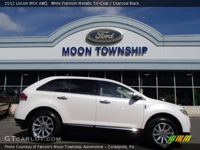 2012 Lincoln MKX AWD in White Platinum Metallic Tri-Coat