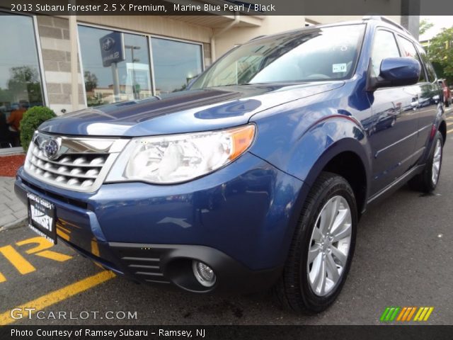 2013 Subaru Forester 2.5 X Premium in Marine Blue Pearl
