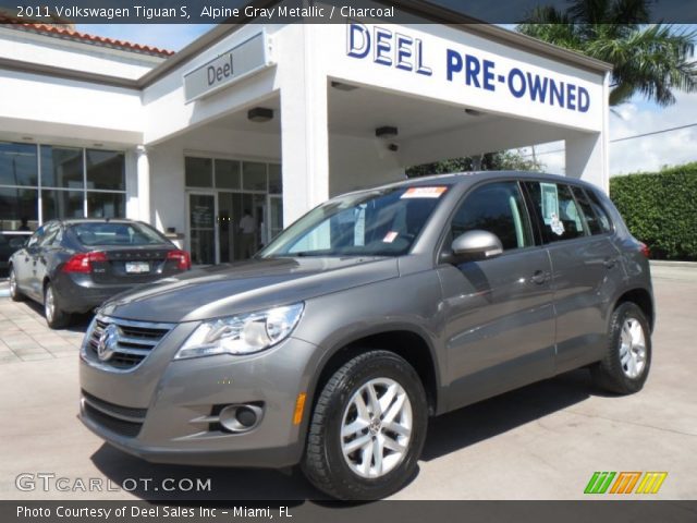 2011 Volkswagen Tiguan S in Alpine Gray Metallic