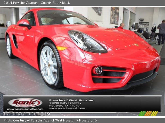 2014 Porsche Cayman  in Guards Red