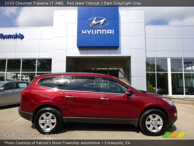 2010 Chevrolet Traverse LT AWD in Red Jewel Tintcoat