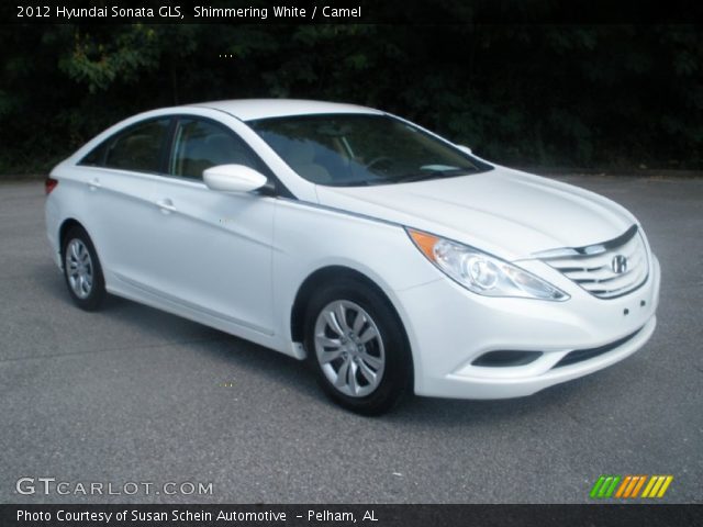 2012 Hyundai Sonata GLS in Shimmering White