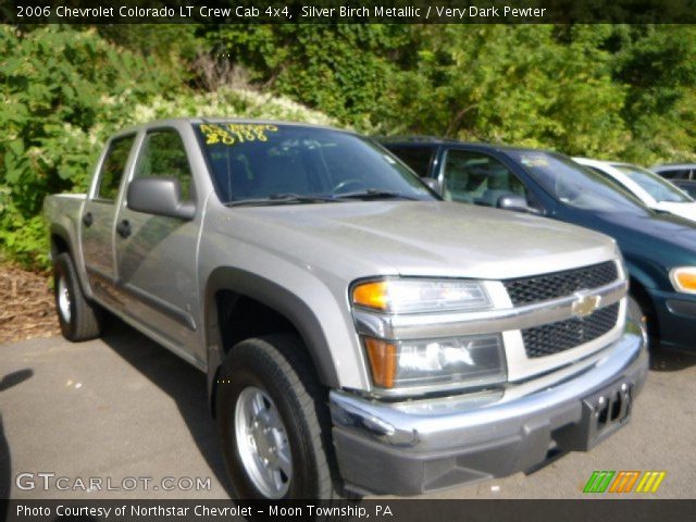 2006 Chevrolet Colorado LT Crew Cab 4x4 in Silver Birch Metallic