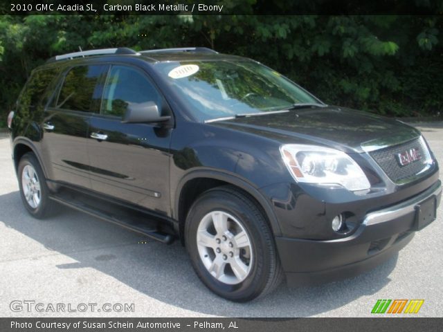 2010 GMC Acadia SL in Carbon Black Metallic