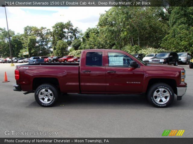 2014 Chevrolet Silverado 1500 LT Double Cab 4x4 in Deep Ruby Metallic