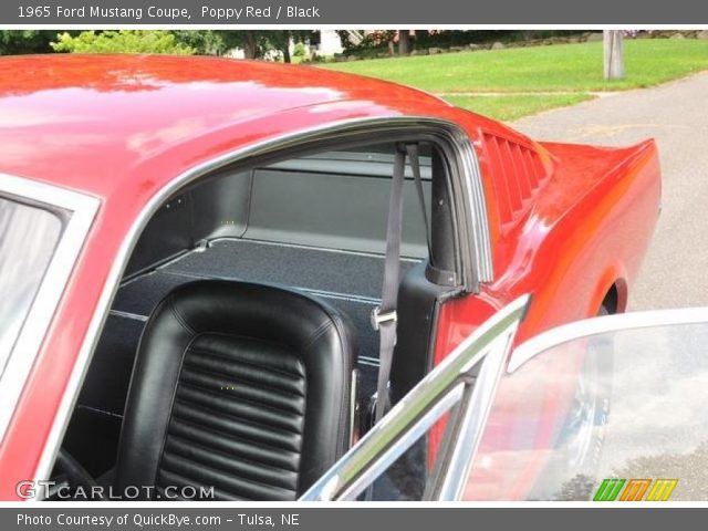 1965 Ford Mustang Coupe in Poppy Red