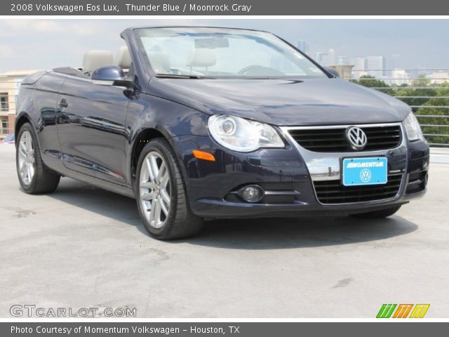 2008 Volkswagen Eos Lux in Thunder Blue