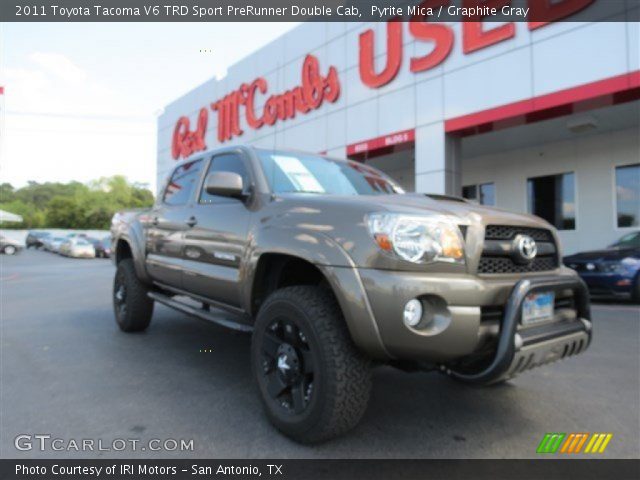 2011 Toyota Tacoma V6 TRD Sport PreRunner Double Cab in Pyrite Mica