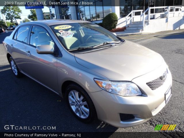 2009 Toyota Corolla XLE in Desert Sand Mica