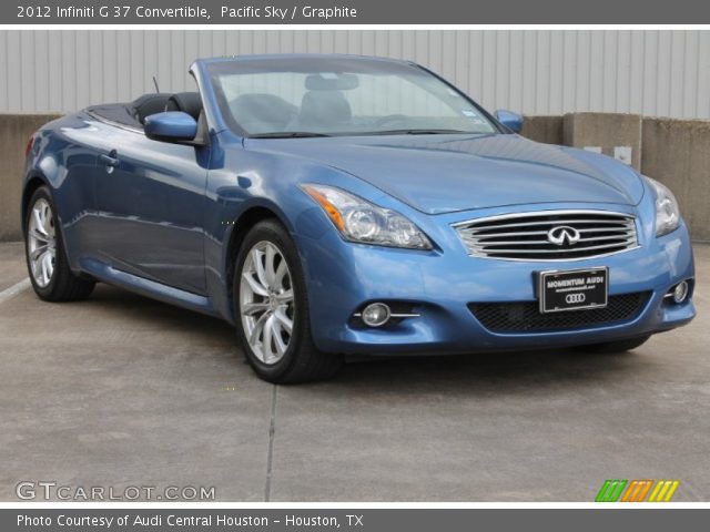 2012 Infiniti G 37 Convertible in Pacific Sky