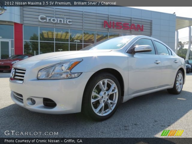 2012 Nissan Maxima 3.5 SV Premium in Brilliant Silver