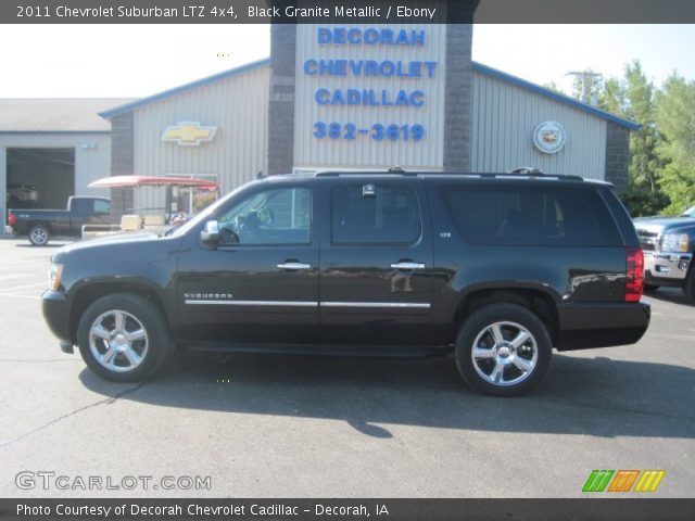 2011 Chevrolet Suburban LTZ 4x4 in Black Granite Metallic
