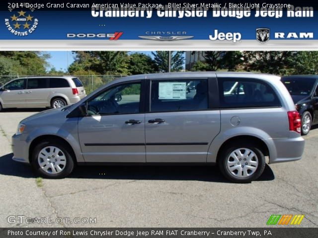 2014 Dodge Grand Caravan American Value Package in Billet Silver Metallic