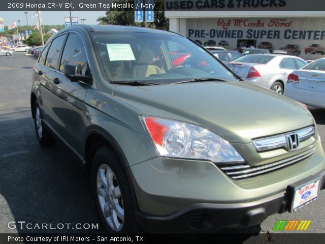 2009 Honda CR-V EX in Green Tea Metallic