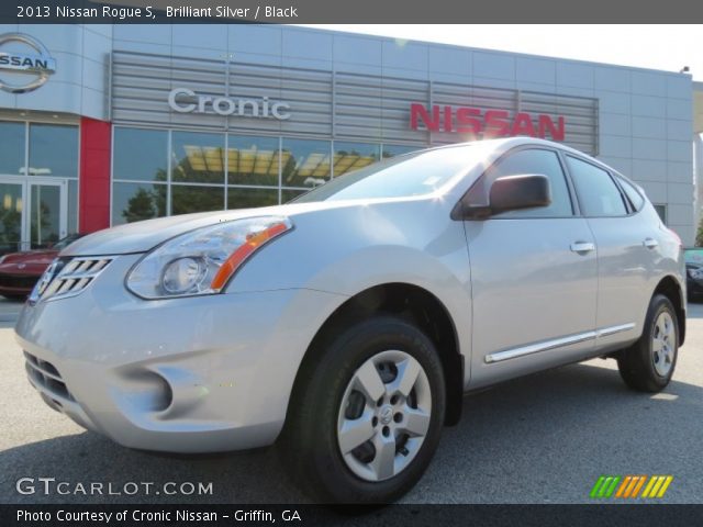 2013 Nissan Rogue S in Brilliant Silver