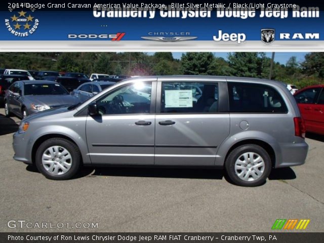 2014 Dodge Grand Caravan American Value Package in Billet Silver Metallic