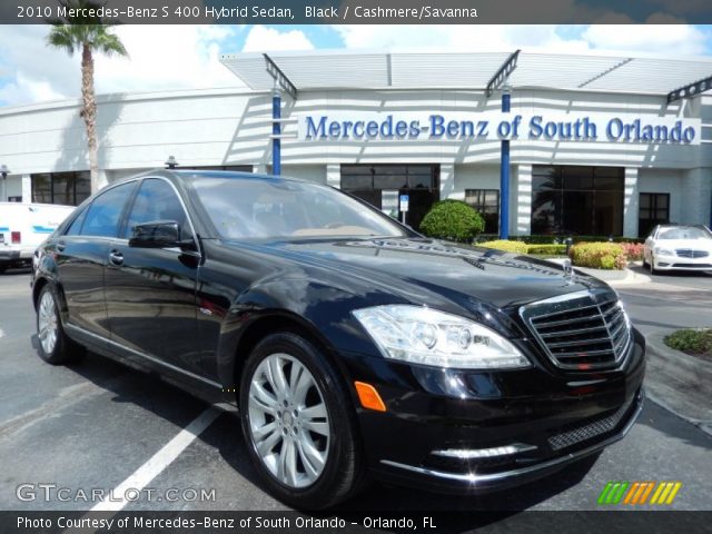 2010 Mercedes-Benz S 400 Hybrid Sedan in Black