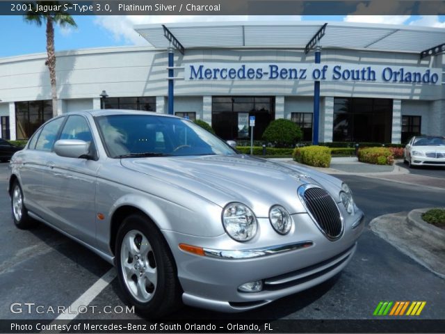2001 Jaguar S-Type 3.0 in Platinum Silver