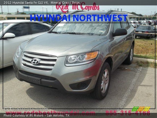 2012 Hyundai Santa Fe GLS V6 in Mineral Gray