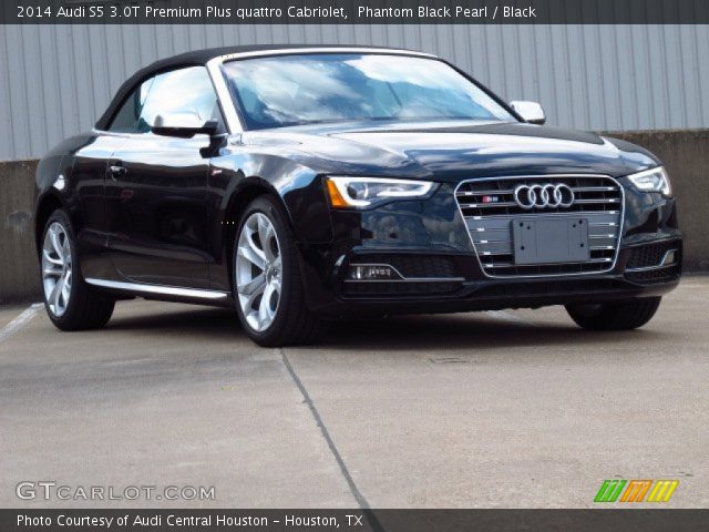 2014 Audi S5 3.0T Premium Plus quattro Cabriolet in Phantom Black Pearl