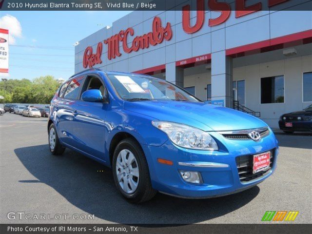 2010 Hyundai Elantra Touring SE in Vivid Blue