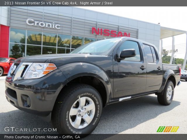 2013 Nissan Frontier SV V6 Crew Cab 4x4 in Night Armor