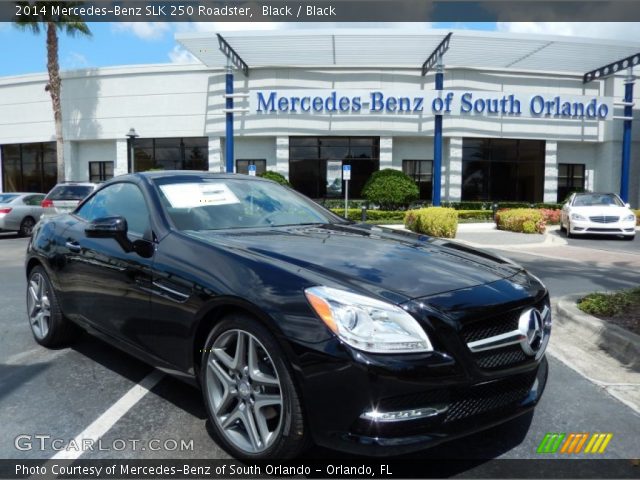 2014 Mercedes-Benz SLK 250 Roadster in Black