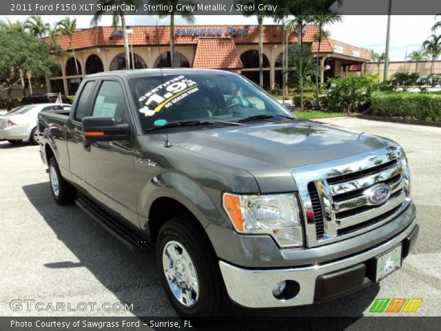 2011 Ford F150 XLT SuperCab in Sterling Grey Metallic