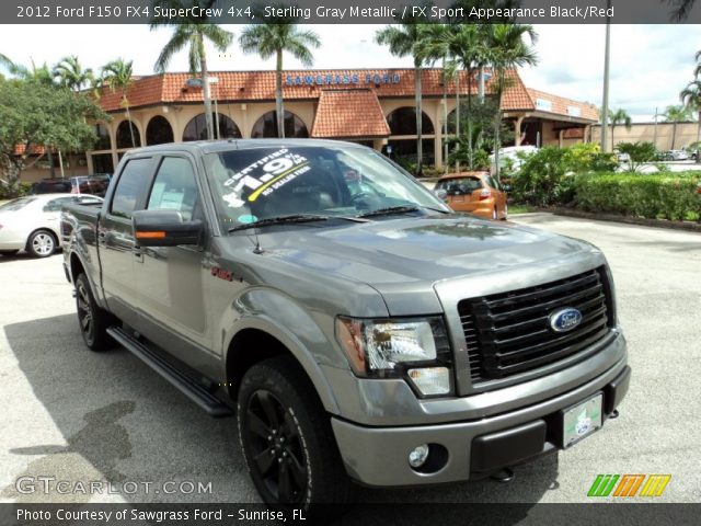 2012 Ford F150 FX4 SuperCrew 4x4 in Sterling Gray Metallic