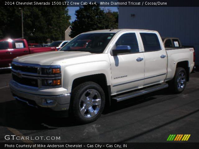 2014 Chevrolet Silverado 1500 LTZ Crew Cab 4x4 in White Diamond Tricoat