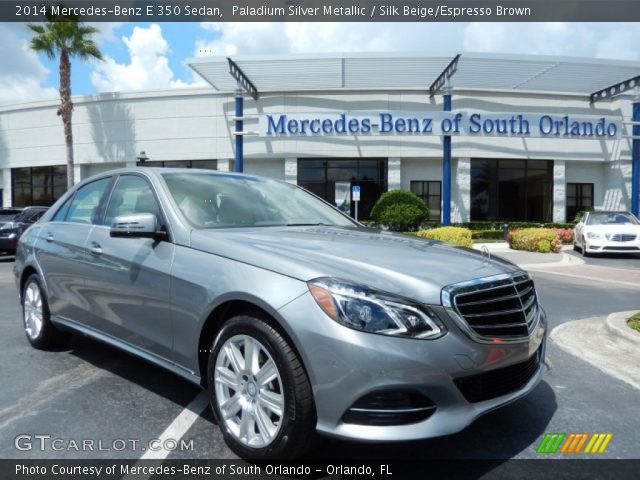 2014 Mercedes-Benz E 350 Sedan in Paladium Silver Metallic