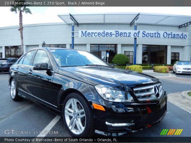 2013 Mercedes-Benz C 250 Sport in Black