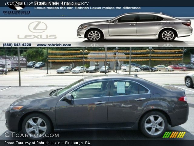 2010 Acura TSX Sedan in Grigio Metallic