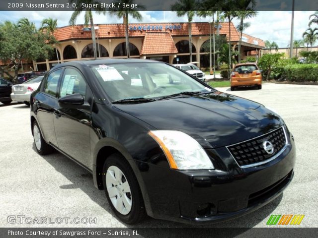 2009 Nissan Sentra 2.0 in Super Black
