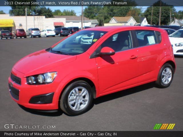 2013 Chevrolet Sonic LT Hatch in Victory Red