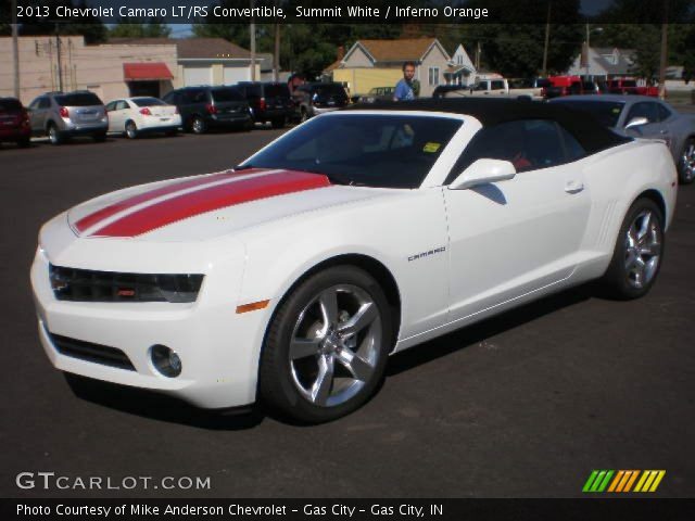2013 Chevrolet Camaro LT/RS Convertible in Summit White