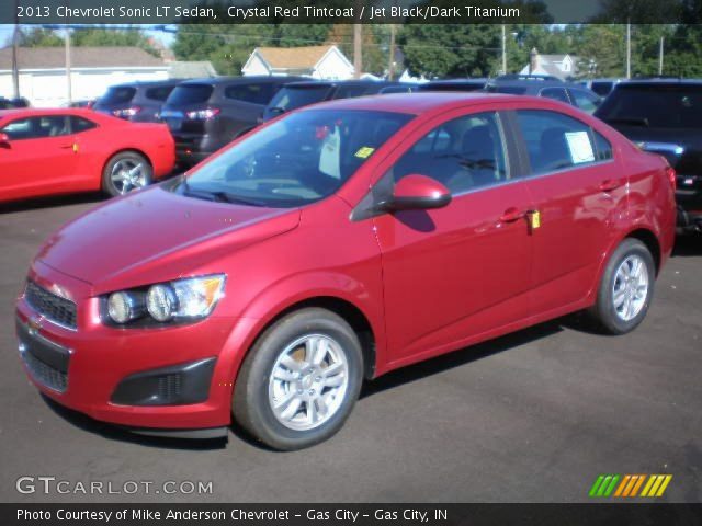 2013 Chevrolet Sonic LT Sedan in Crystal Red Tintcoat