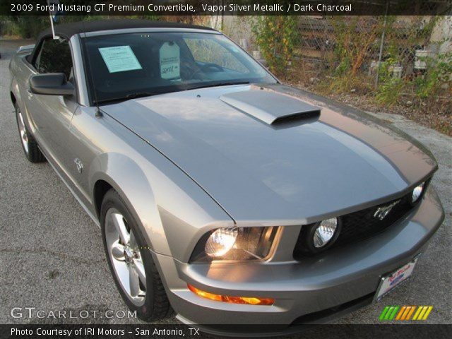 2009 Ford Mustang GT Premium Convertible in Vapor Silver Metallic